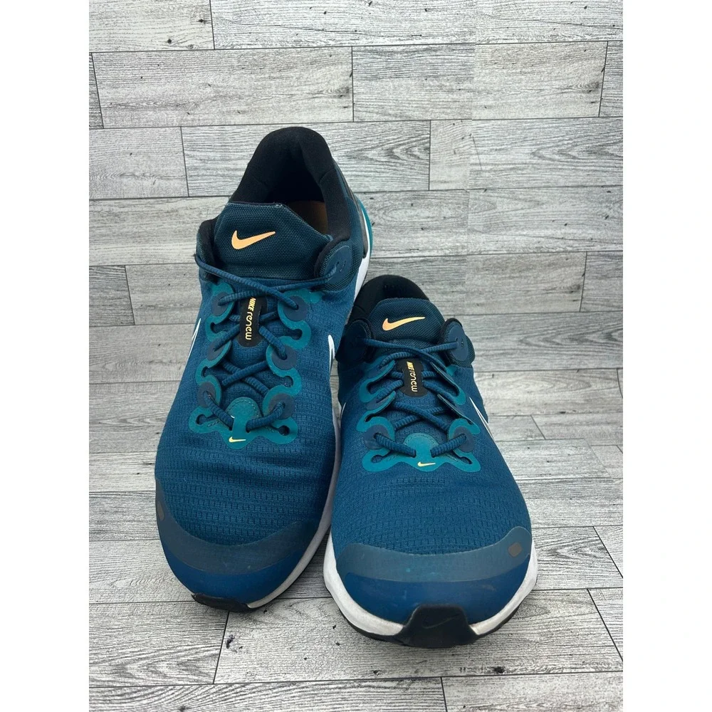 Nike Renew Ride 3 Men Running Shoes Marina Blue Navy DC9413-402 Size 13